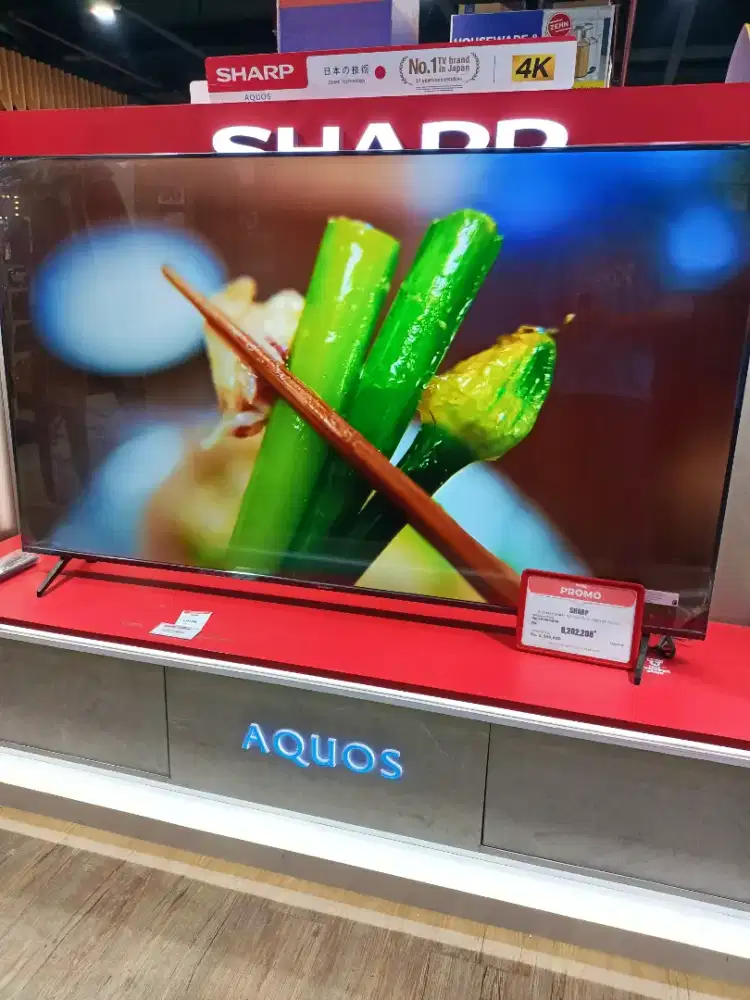 KREDIT DISKON 20% SHARP SMART GOOGLE TV 65 INCH 4T-C65FJ1i