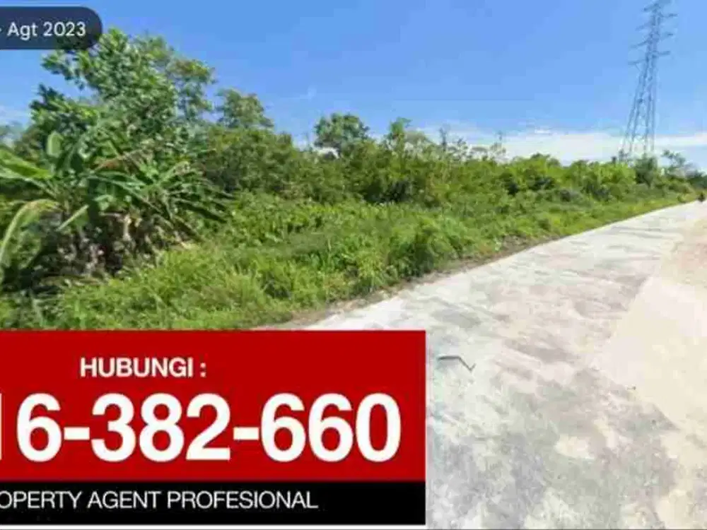 Dijual Tanah 14.450 m2 dikelakap 7 Dumai Timur Dumai Riau