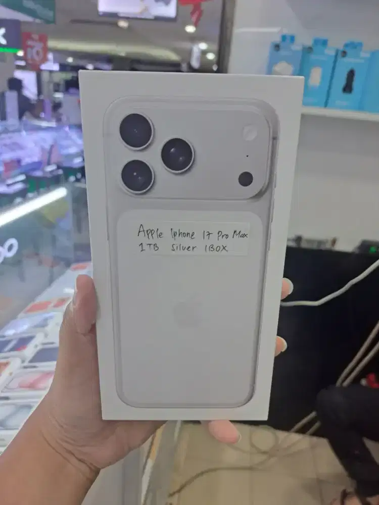 Apple IPhone 17 Pro Max 1TB Silver New BNIB Garansi Resmi Indonesia