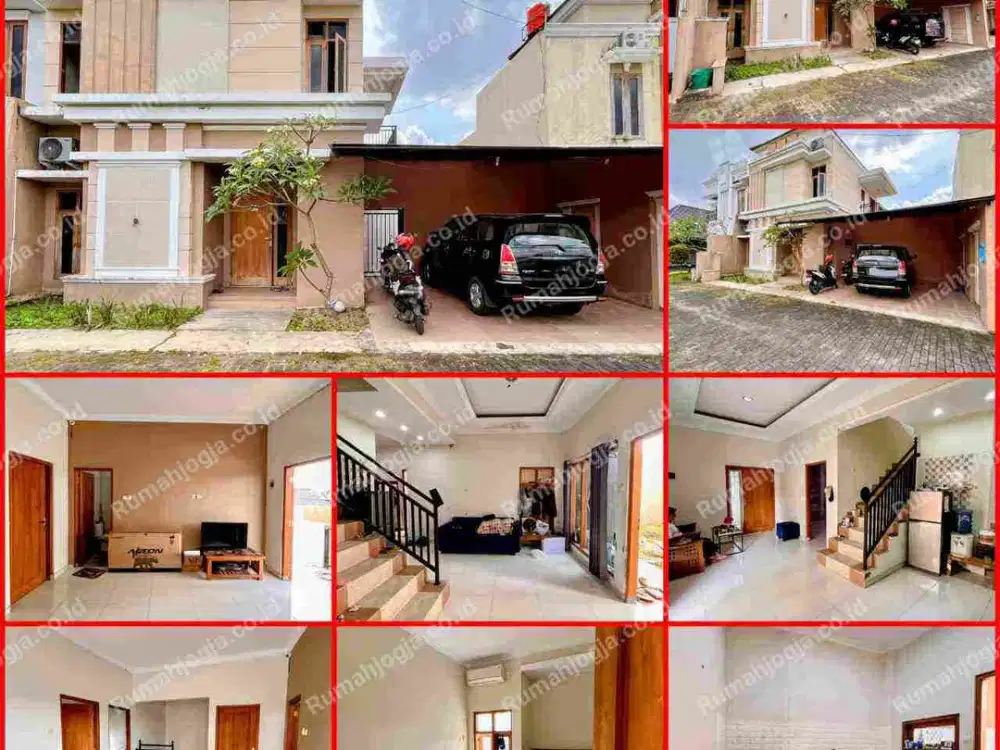 rumah 2 lantai baru di dalam perumahan banguntapan