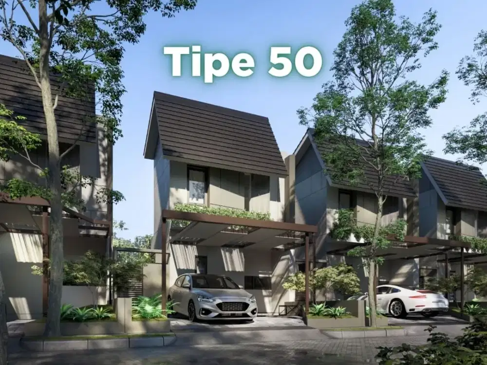 Rumah Baru Murah Bandung 2 Lantai Pinggir Jalan Dekat UPI