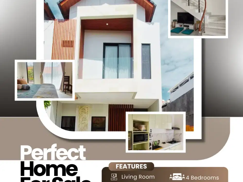 Dijual Rumah Modern Minimalis Lokasi  tukad Balian Selatan Denpasar