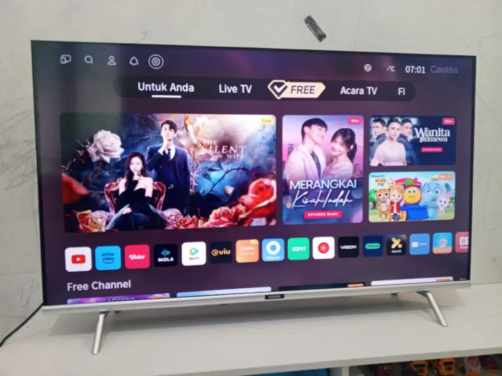 TV led coocaa 40inch