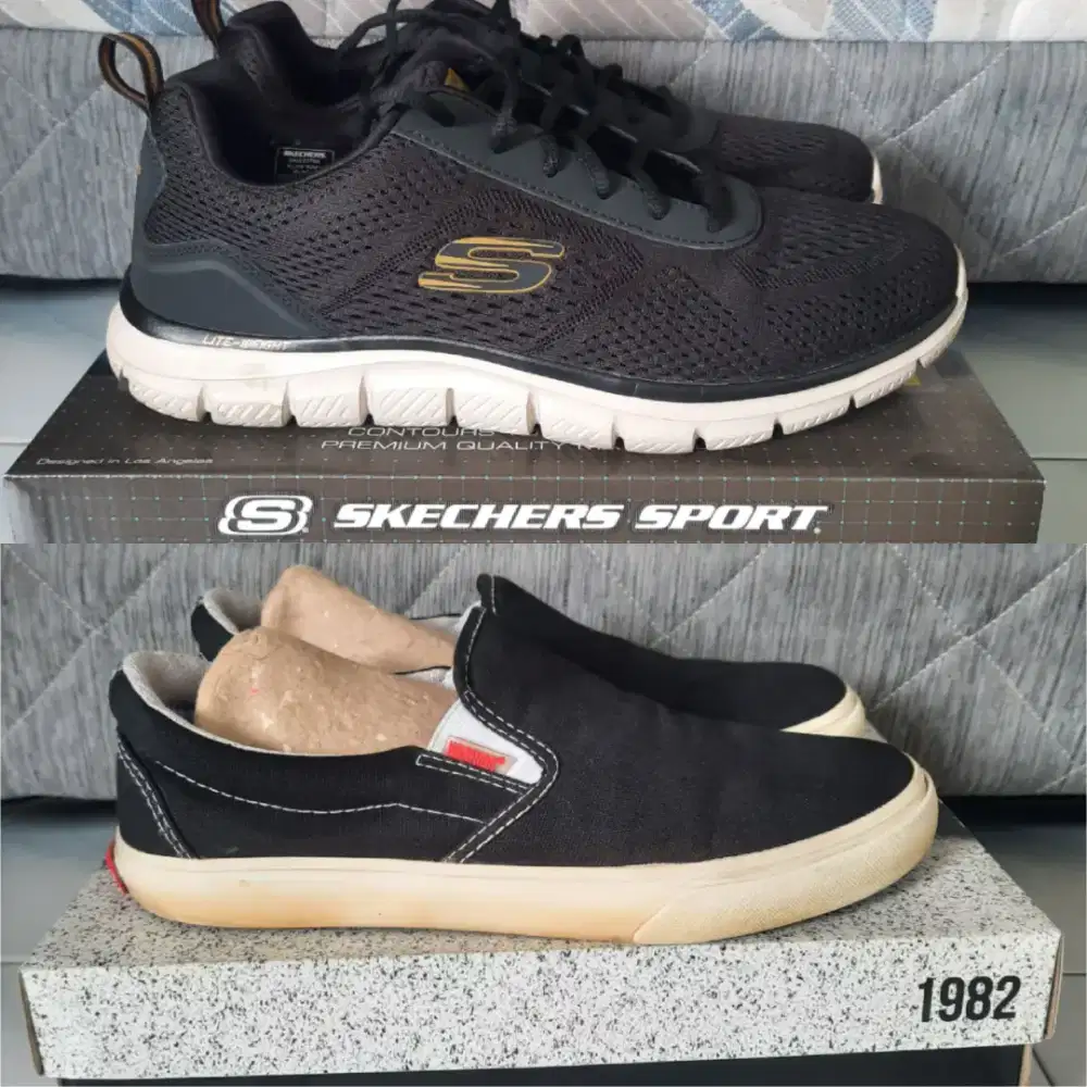 Sepatu Skechers & Slip On Warrior