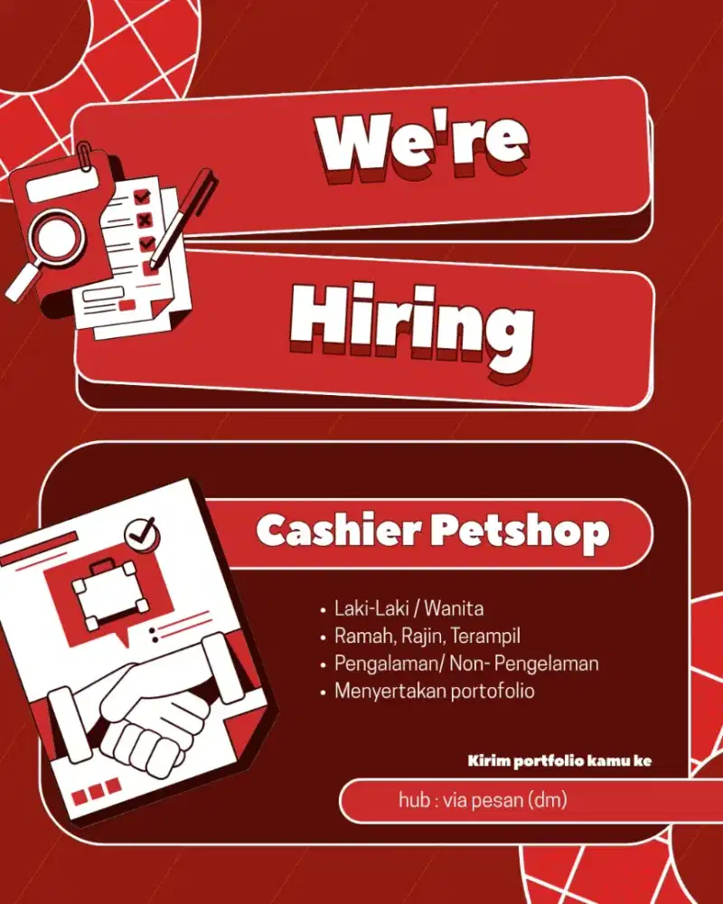 Di Butuhkan Karyawan & Karyawati