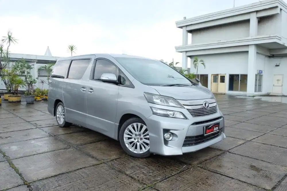2013 Toyota Vellfire ZG Facelift Pilot seat CBU Antik TDP 5jt