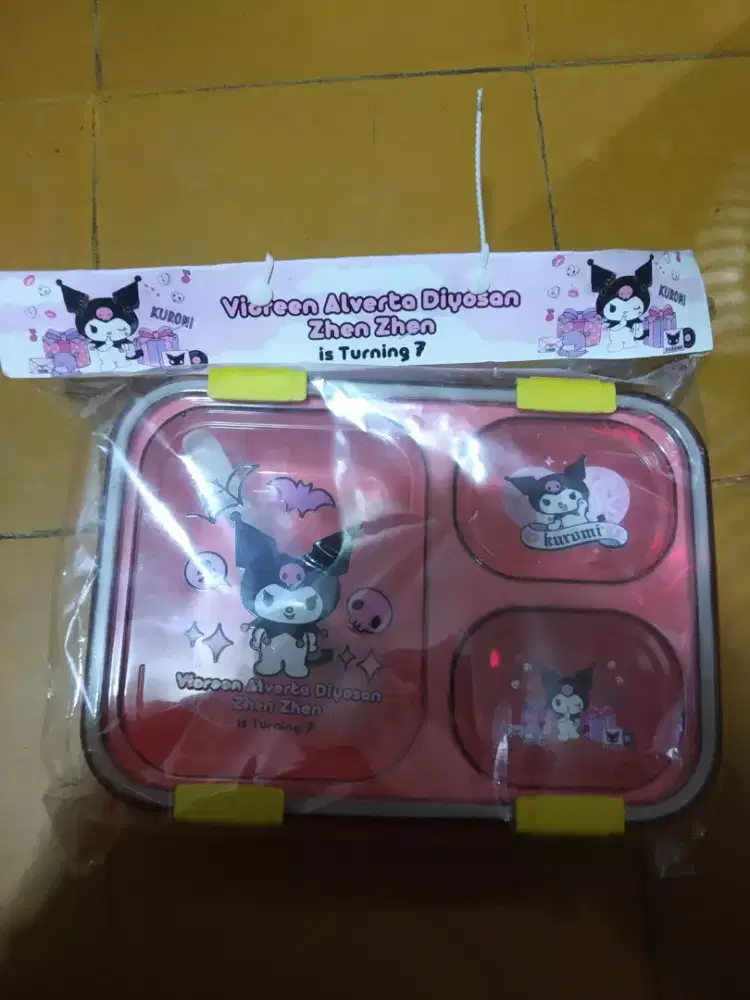 JUAL TEPAK MAKAN UNIK FREE SENDOK MAKAN