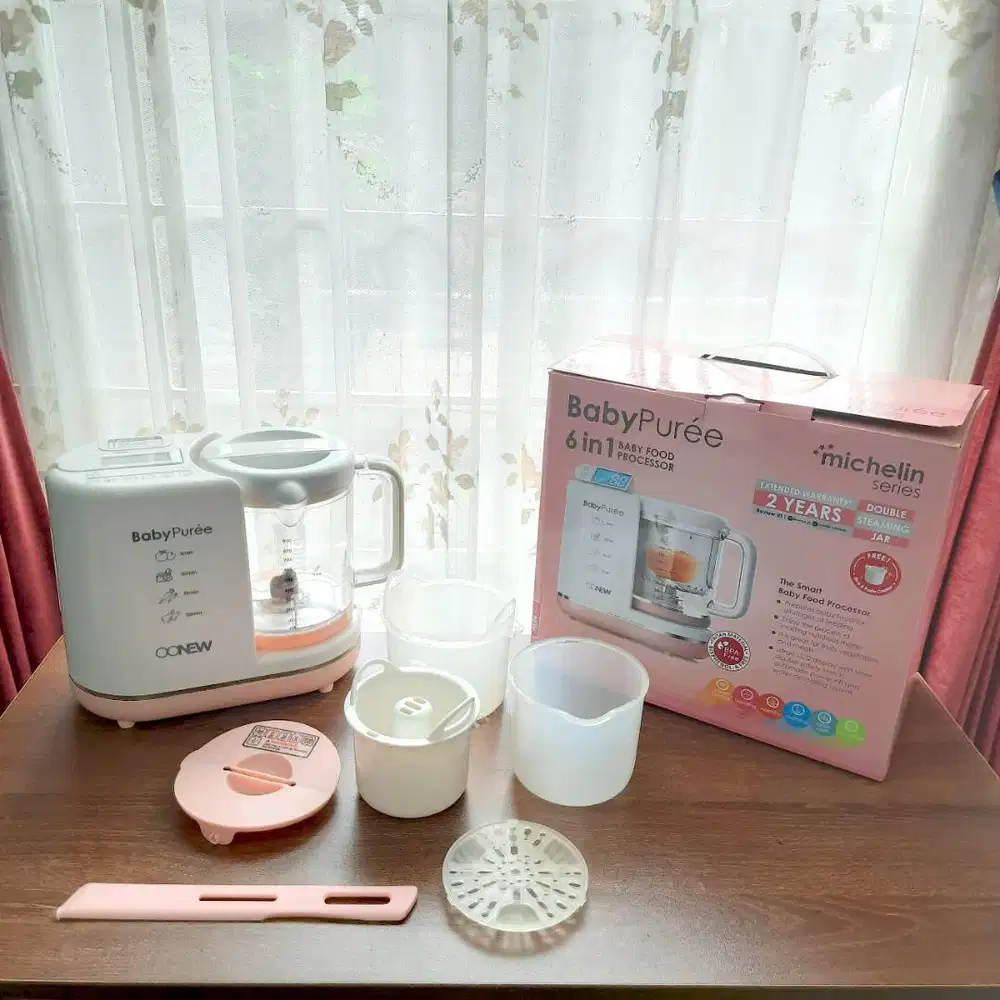 (PRELOVED) (GARAGE SALE) OONEW BABY PUREE 6IN1 BABY FOOD PROCCESSOR