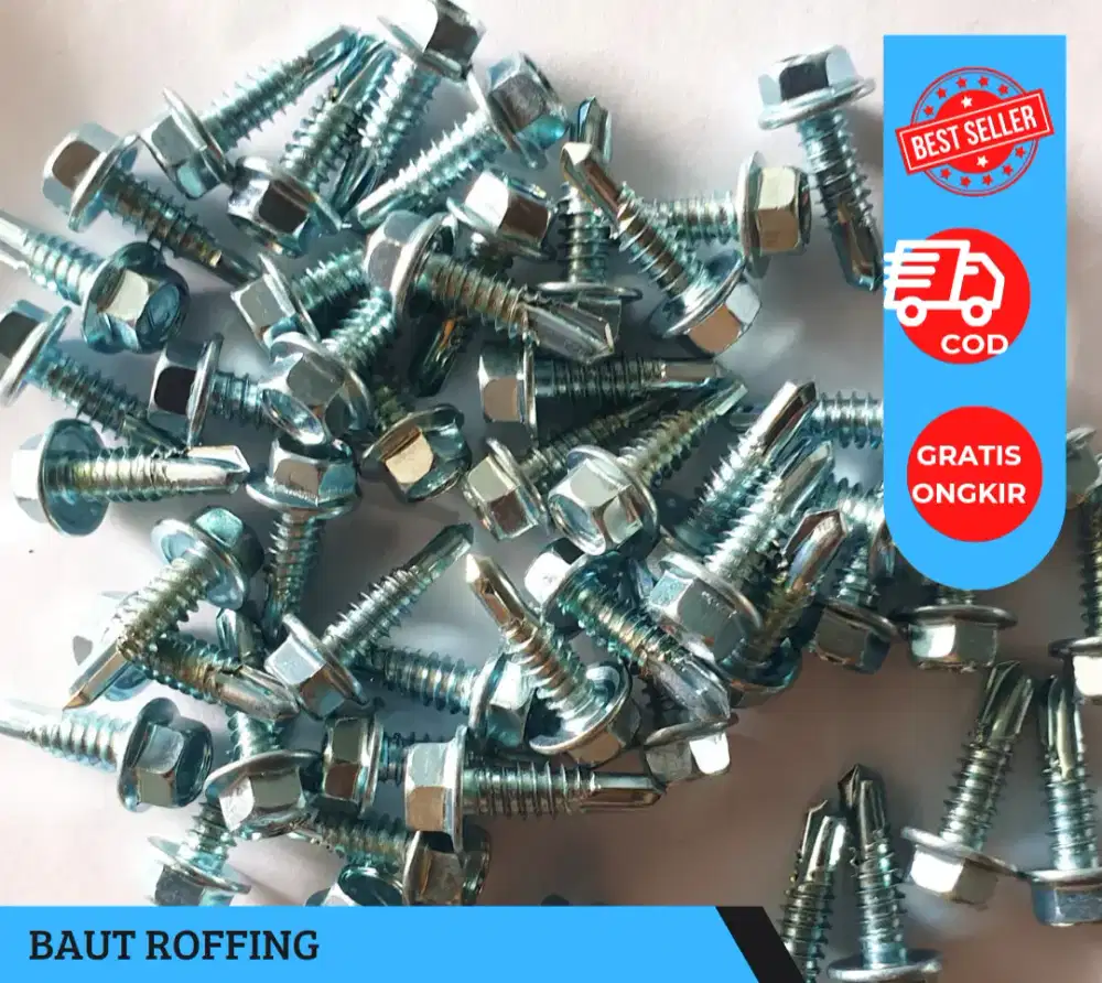 Baut roofing baja ringan baut baja lion