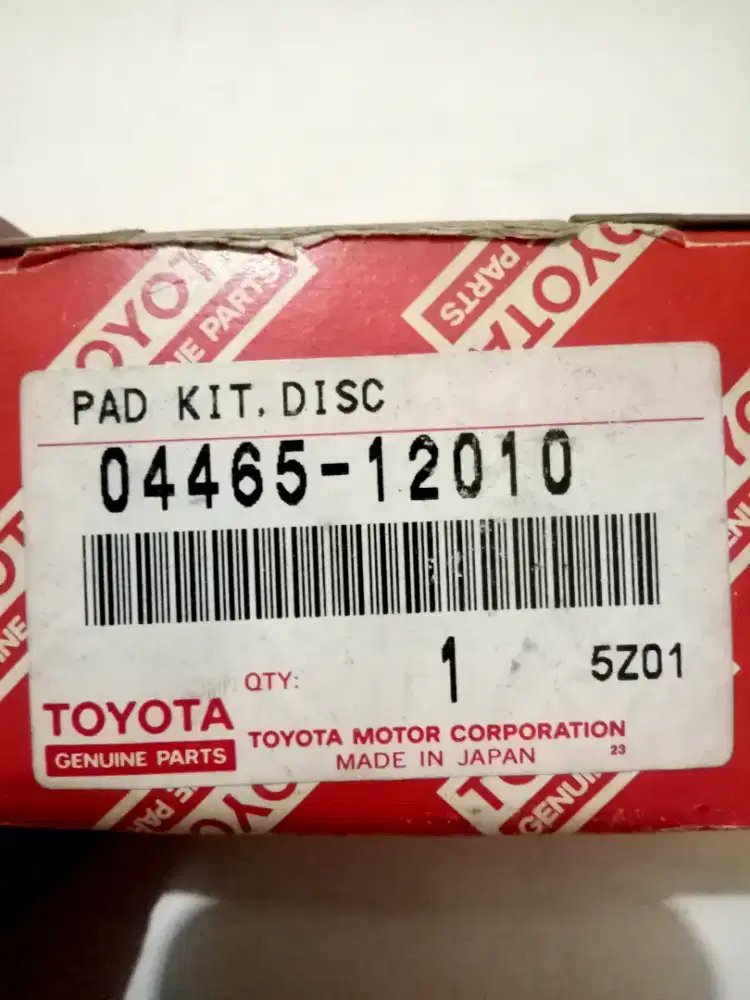Kampas Rem Disc Toyota NOS