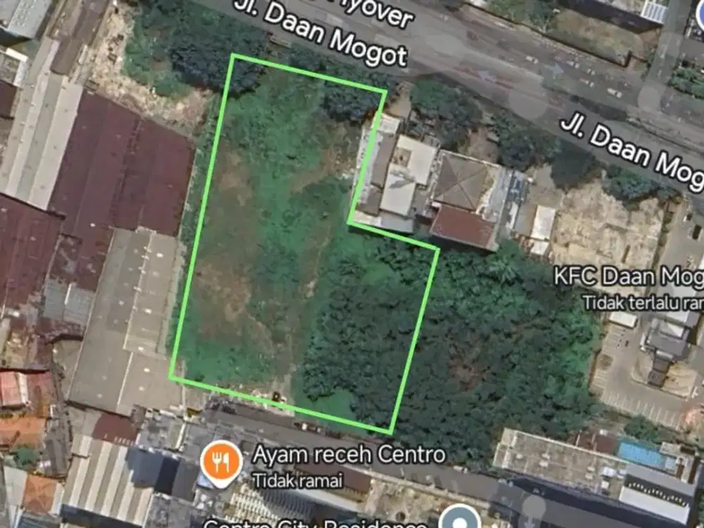 KAVLING DI BAWAH NJOP DI DAAN MOGOT