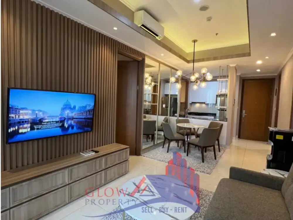 disewakan 2+1 bedroom full furnish taman anggrek residence