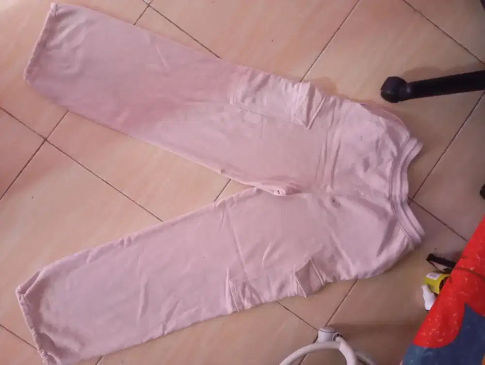 Celana joget kargo Uniqlo ori size M