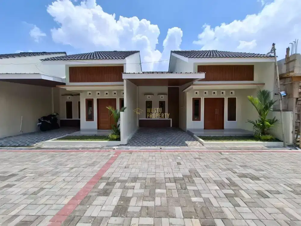 RUMAH BARU SIAP HUNI DALAM CLUSTER ONE GATE DEKAT CANDI SAMBISARI, KALASAN, SLEMAN