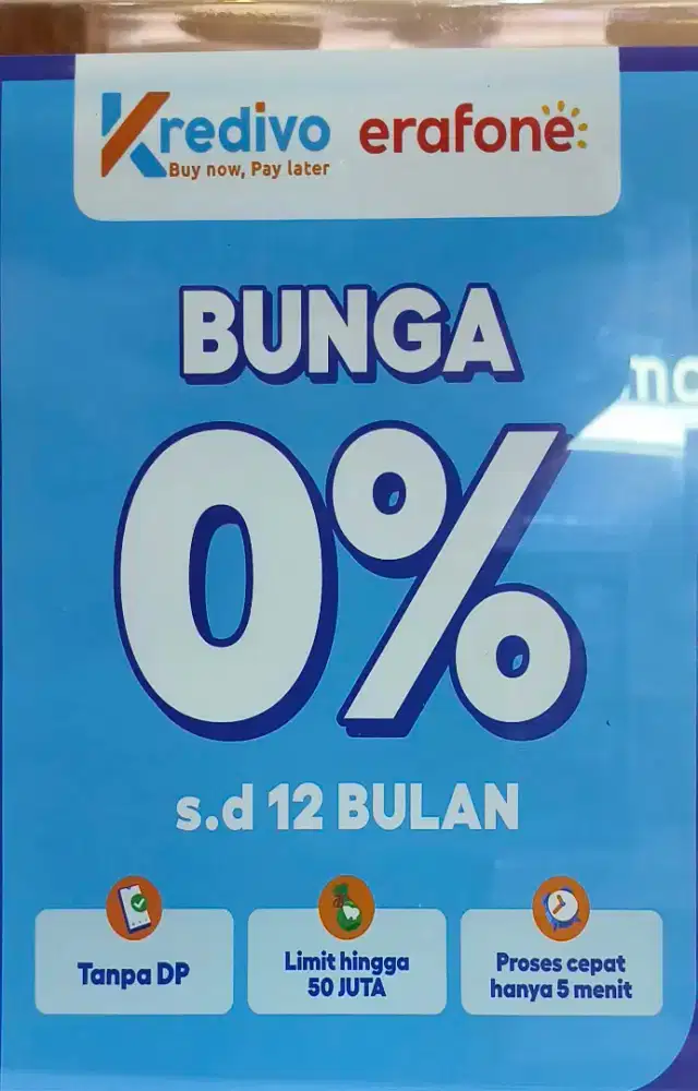 Cicilan iphone 14 garansi Ibox PA/A Via Kredivo