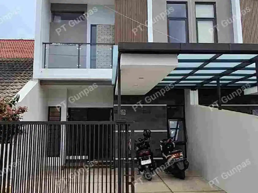 dijual cepat rumah baru cantik dekat metro indah mall bisa kpr