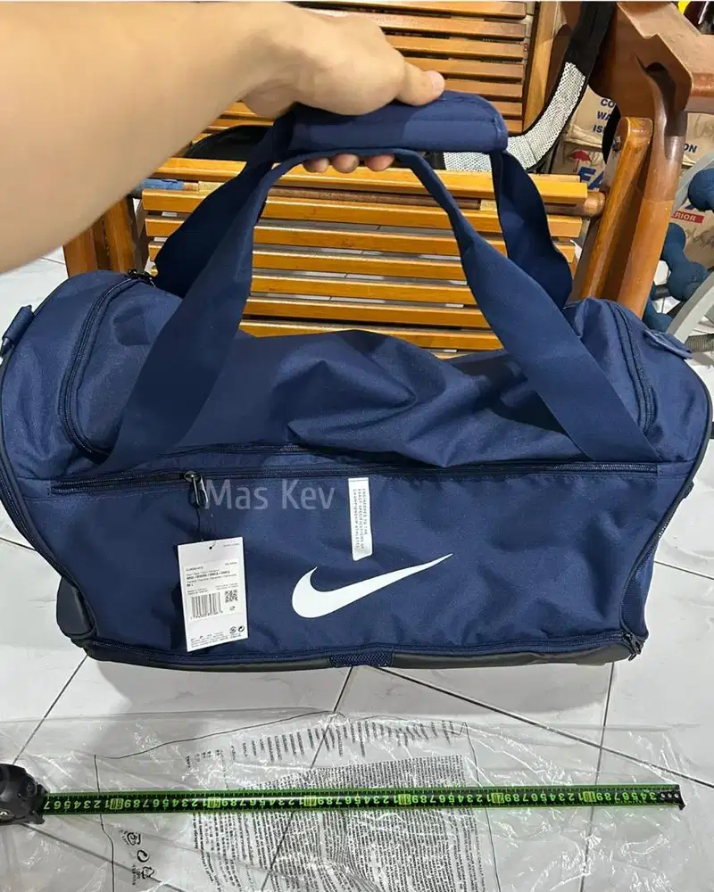 Tas Nike Duffle Bag Academy Football Gym Travel Duffel Bag ORIGINAL