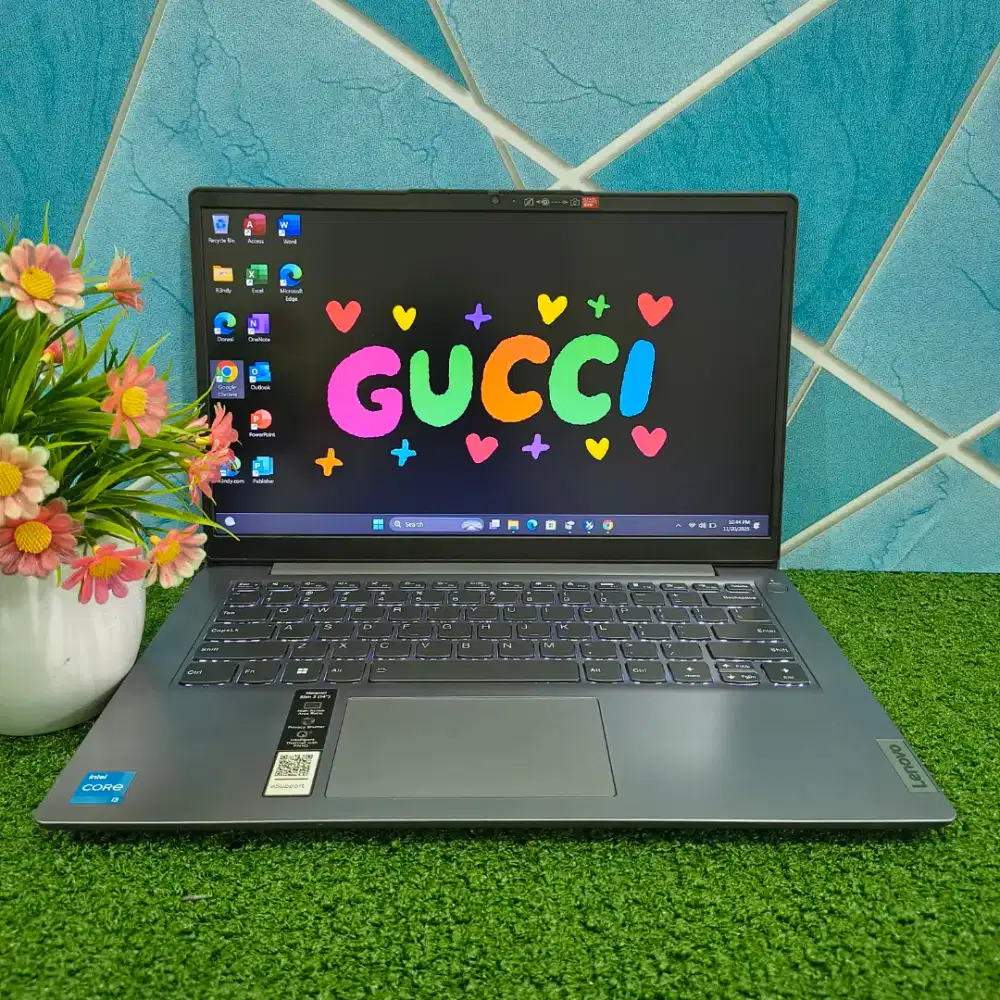 Laptop Lenovo Ideapad Slim 3 Core i3 Gen11 Key Backlit Cakep