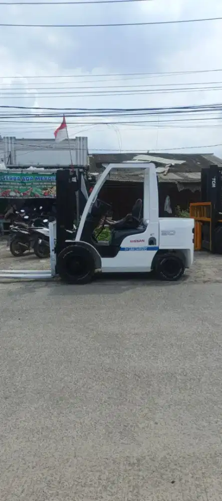 Forklift Nissan 3 Ton,Manual,Tiang 3 Meter,Mesin QD32,Tahun 2017