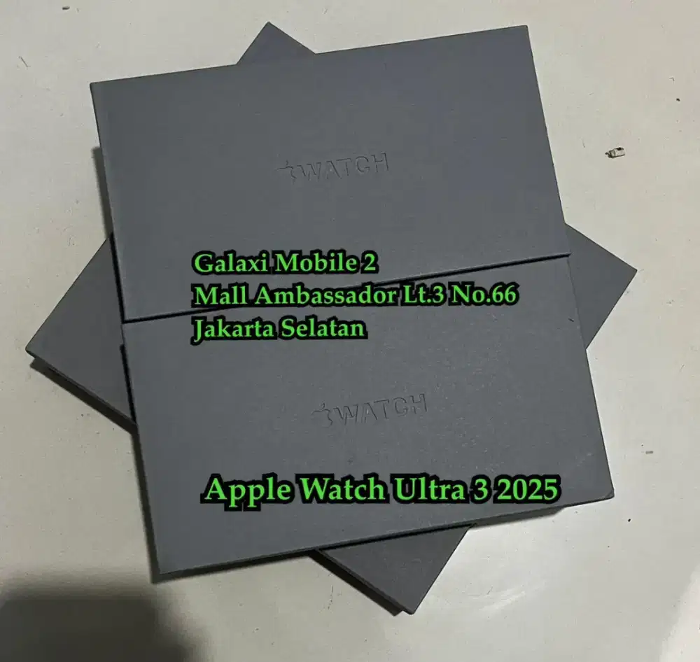 Apple Watch Ultra 3 49mm 2025 Bisa Cash Kredit Tukar Tambah