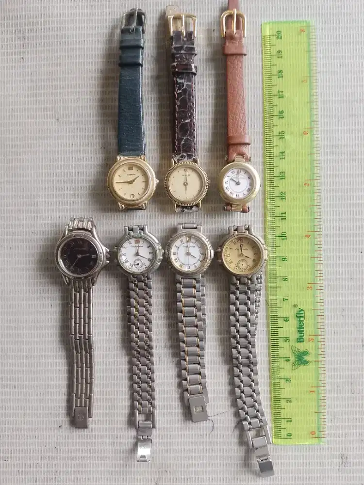 Jam tangan battery wanita vintage