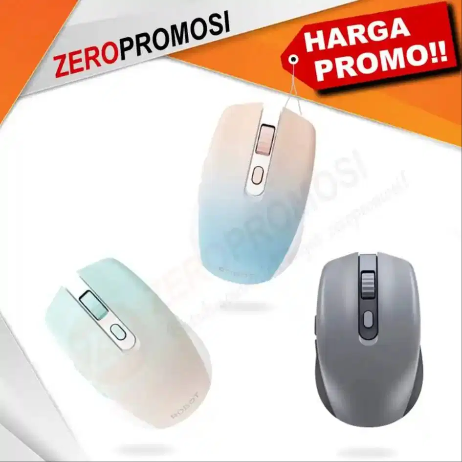 Mouse Promosi Custom Logo Robot M370 – Hadiah Kantor Modern & Elegan