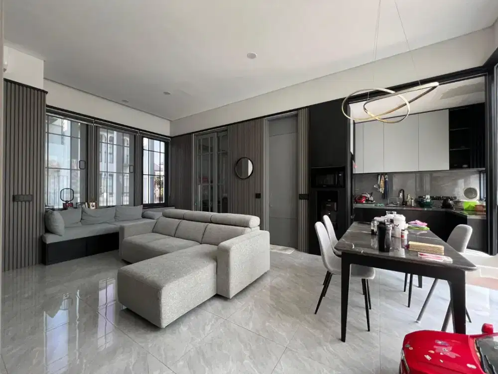 RUMAH CANTIK BANGET AETHER GREENWICH BSD MURA SEMI FURNISH