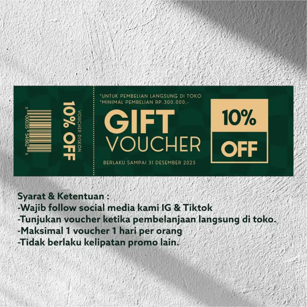 Gift Voucher 10%