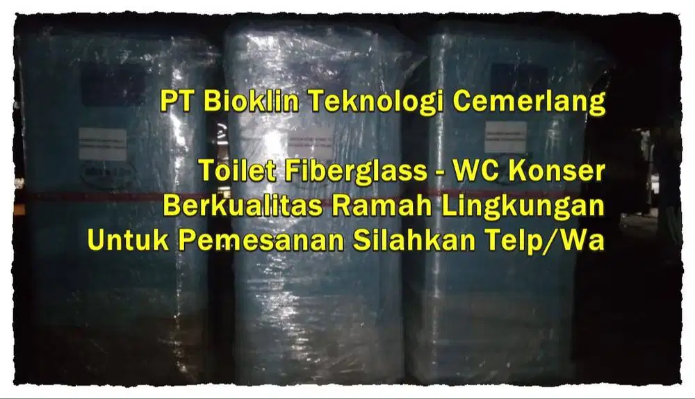 Toilet Proyek/Toilet Portable/Toilet Event/kuat dan kokoh / Toilet Reg