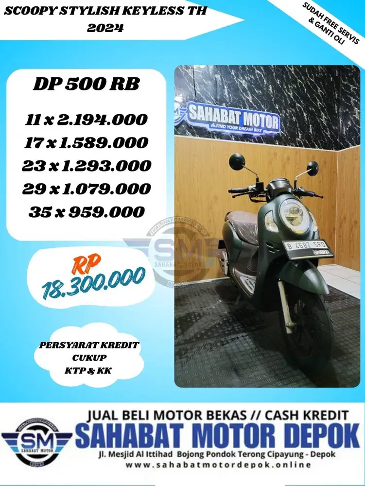 HONDA SCOOPY STYLISH TH 2023
