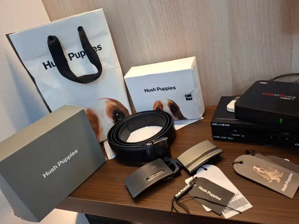 Ikat pinggang Hush Puppies new lepas tag
