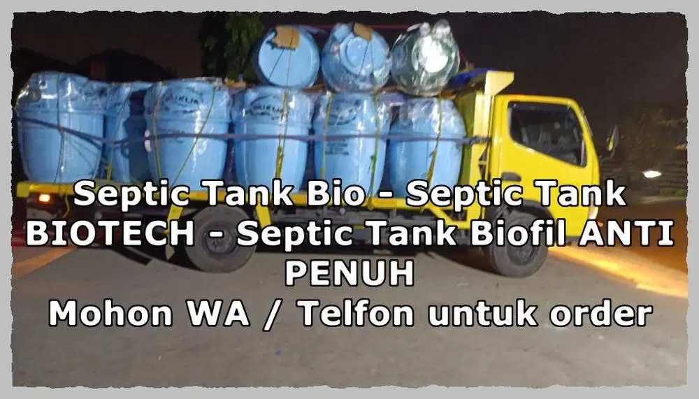 Septic Tank, Sepiteng Bio, Biotech, Biofil, Biotank,