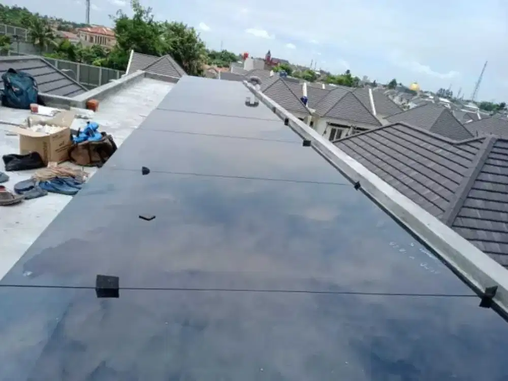 Kanopi atap solarplat