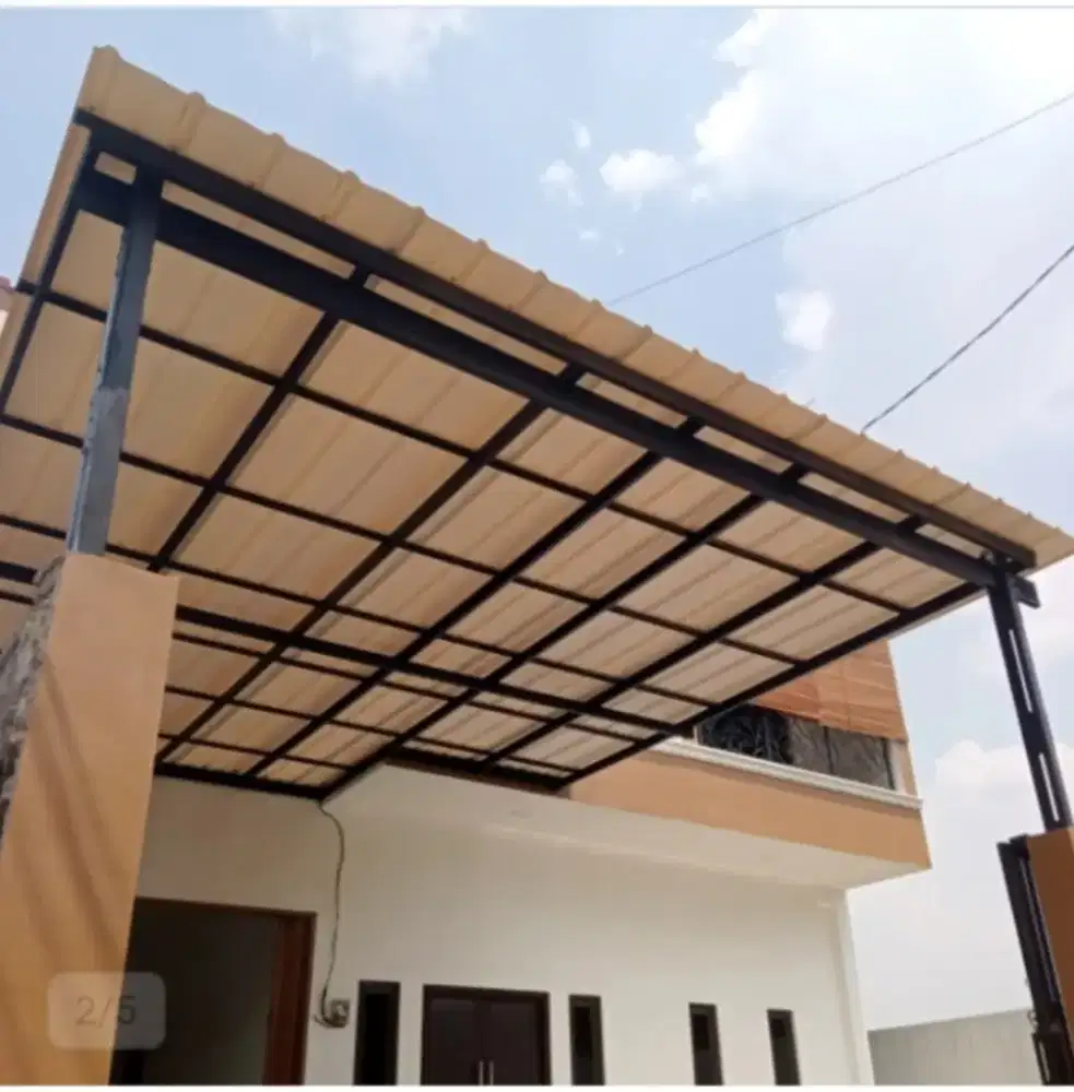 Kanopi atap alderon rs