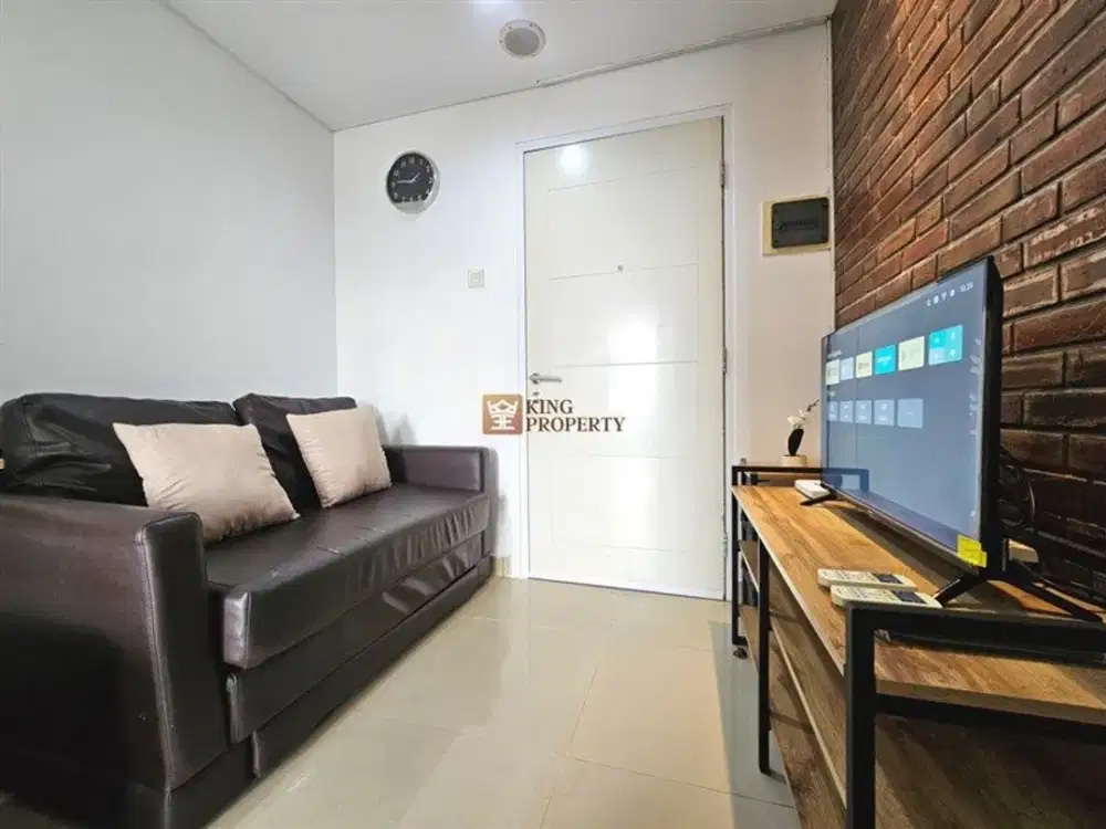 Sudah AJB SHM, Fasilitas Kolam Renang, Lapangan Basket, Gym, Billiard, Dijual 1BR Madison Park Fully Furnished Selangkah ke Central Park Mall