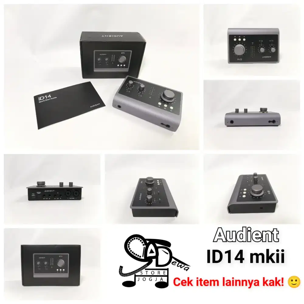 AUDIENT ID14 MK2 SOUNDCARD MKII SOUND CARD 2 CHANNEL RECORDING