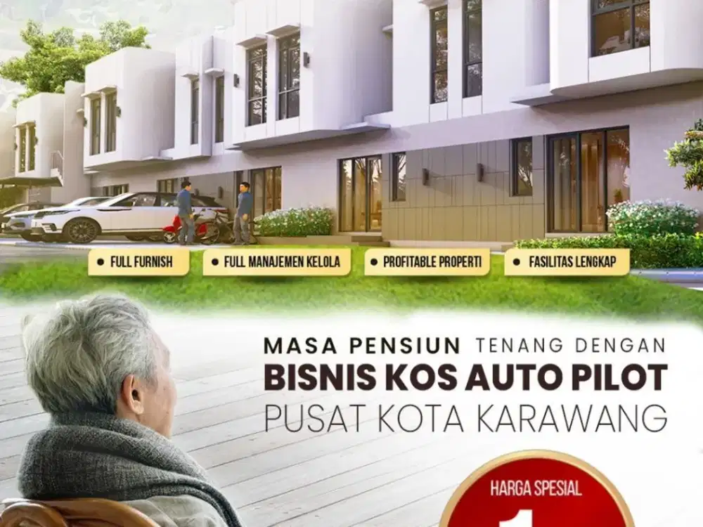 Semakin Mudah jadi Juragan Kos di Karawang dekat Kawasan Industri dan Kampus