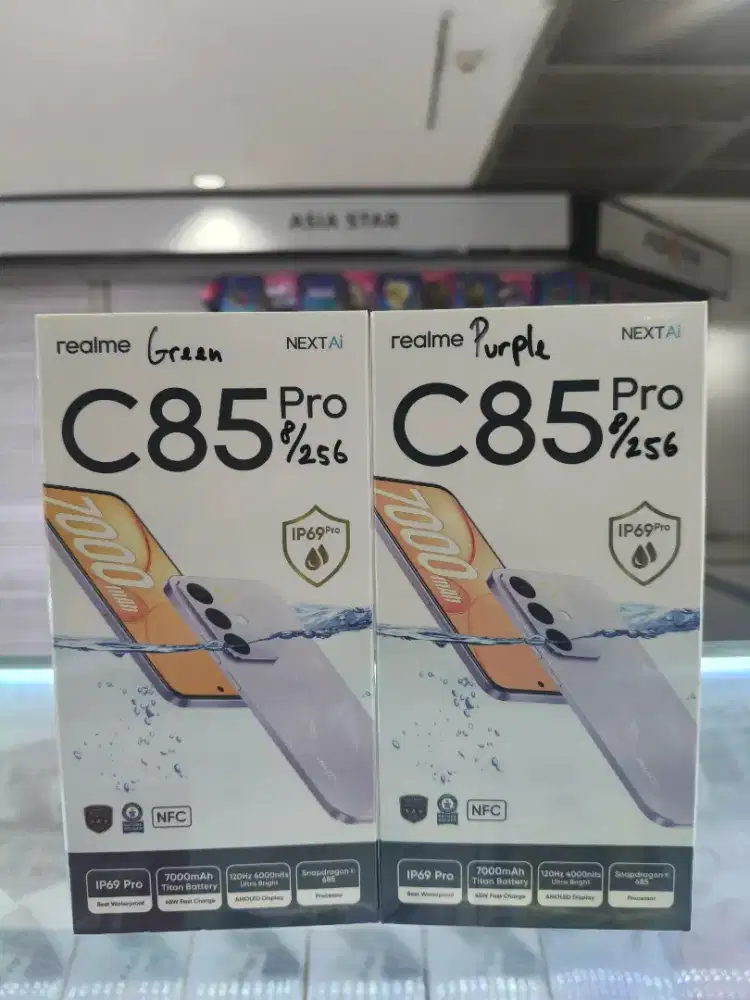 REALME C85 Pro 8/256 Purple&Green 100%Ori New Segel Garansi Resmi COD