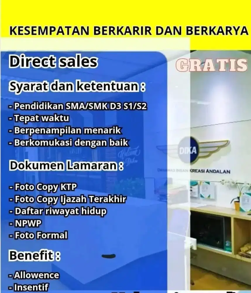 Dicari SPG SPB PROMOTION