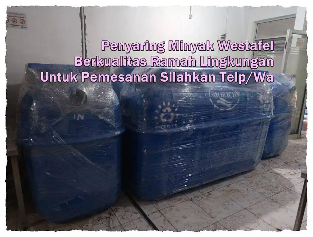 Grease Trap Filter Limbah Dapur & Bio Septictank Filter Limbah WC