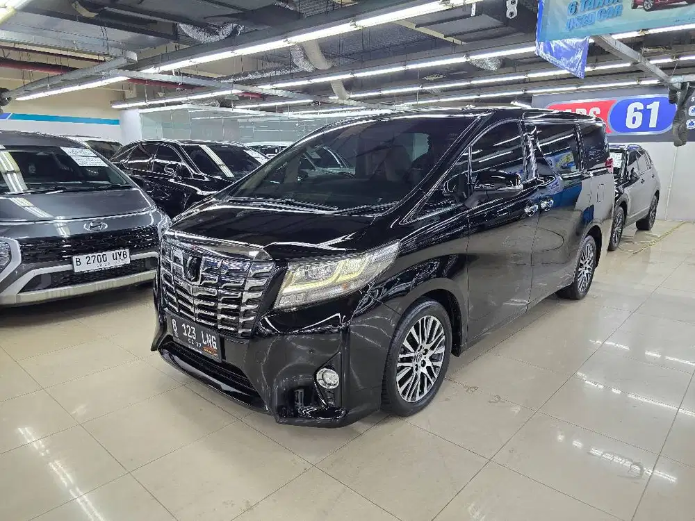 [KM 57 RB] Toyota Alphard G ATPM 2017 NIK 2016 G SC Aless PS Premium