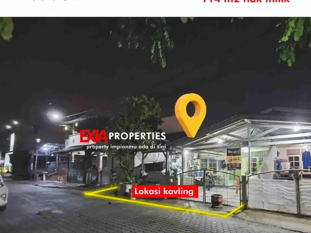 dijual kav 114m2 hak Marina Park Nagoya Batam