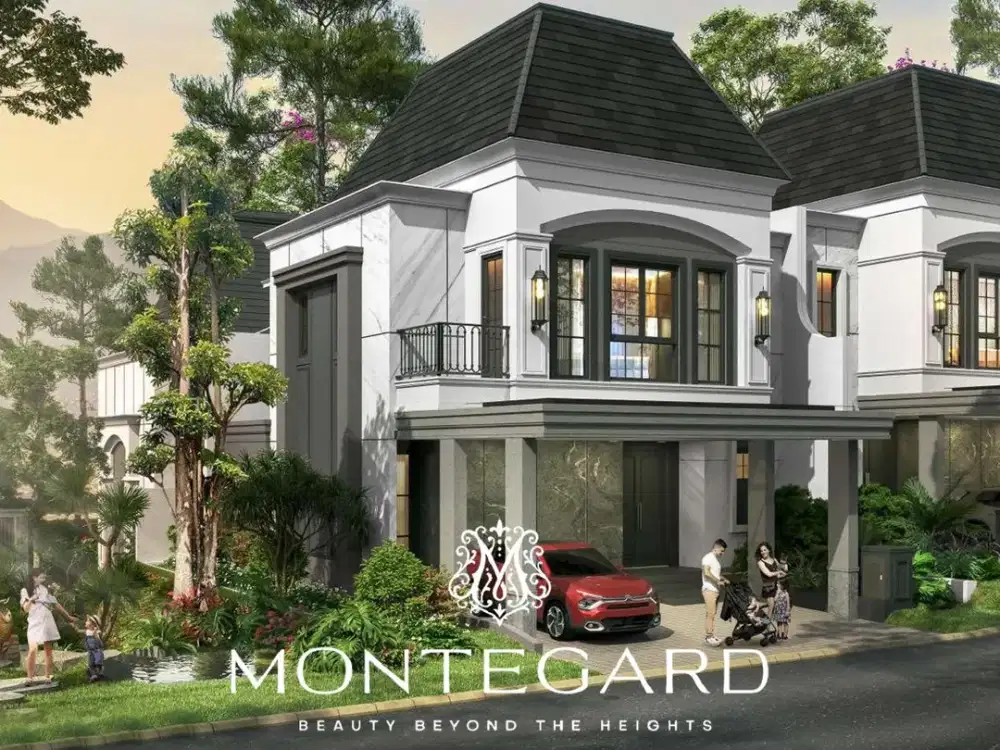 Dijual Hunian Mewah Luas 10x15 dan 10x18 di Cluster Montegard, Citra City Sentul, Bogor