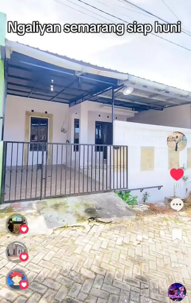 Rumah siap huni bringin ngaliyan SHM