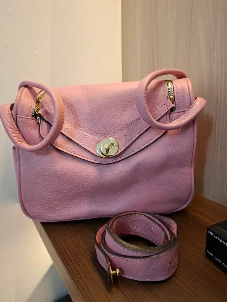 Baru Tas Lindy Kulit Asli