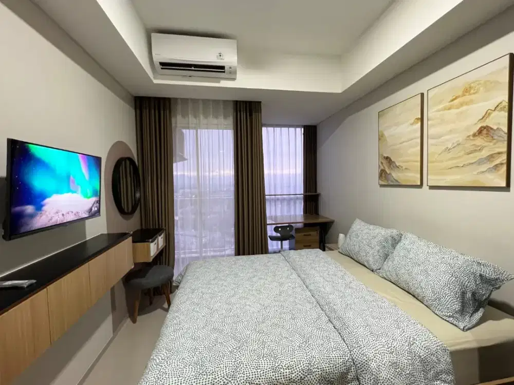 APARTEMEN PACIFIC GARDEN ALAM SUTERA TYPE STUDI FULL FURNISHED SECOND SEPERTI BARU