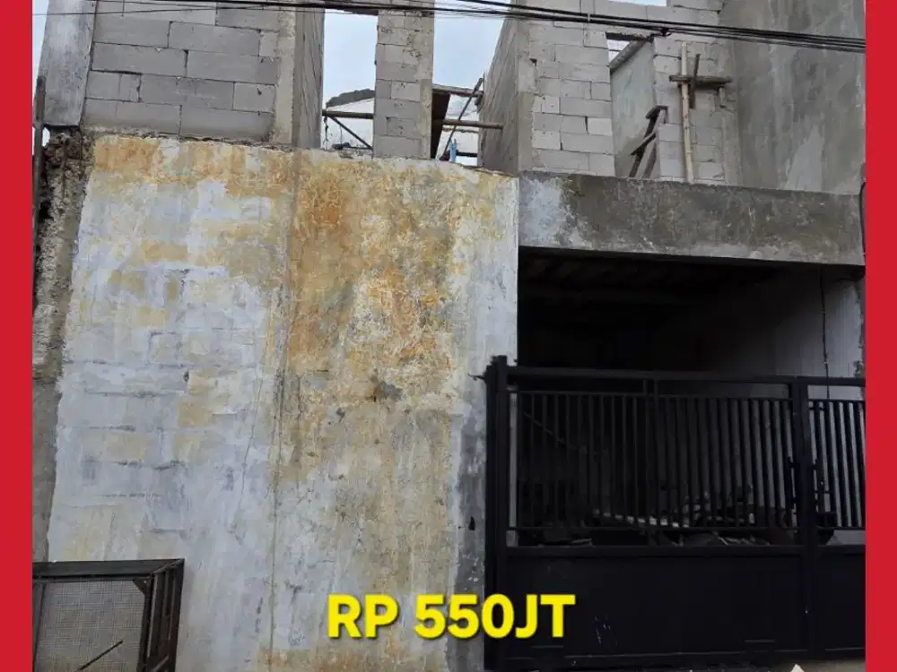 Wilson Rumah 2 lantai uk 6x10 di poris indah