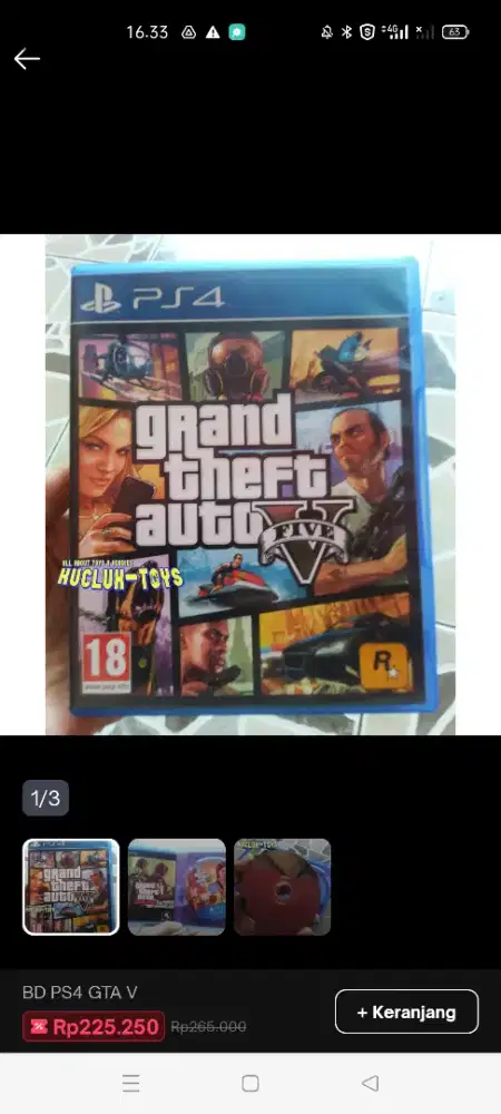 BD game ps4 GTA