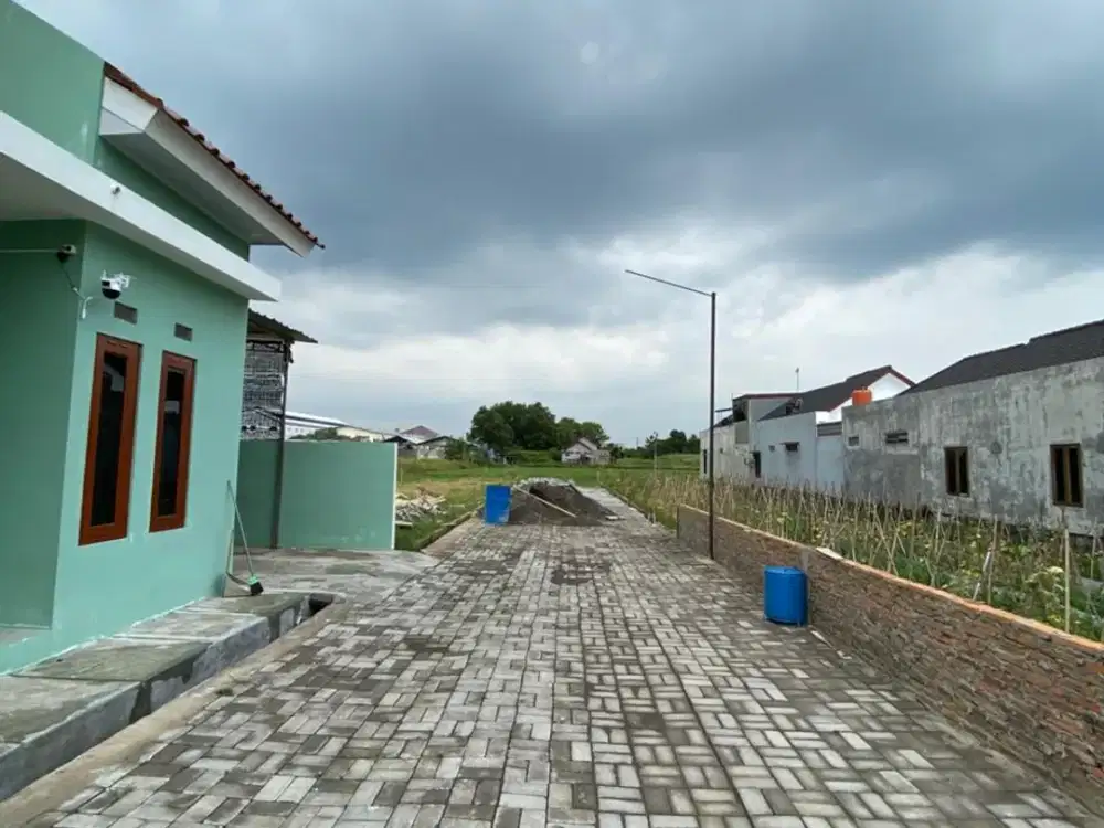 dijual tanah kavling luas 82 m2 shm ready lokasi aman dan strategis di selatan smk yp colomadu