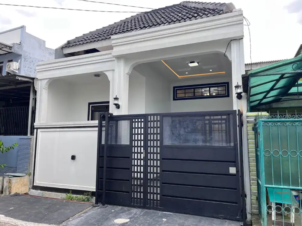 HUNIAN DENGAN SENTUHAN CLASSIC MODERN FULL RENOVASI - CITRAINDAH CITY TIMUR CIBUBUR